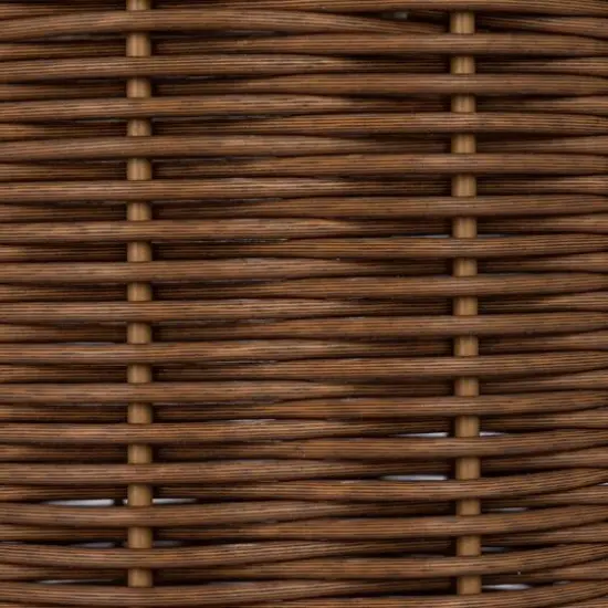 Hello Honey&reg; 14.25" Natural Plastic & Woven Rattan LED Lamp, 2ct. {9}