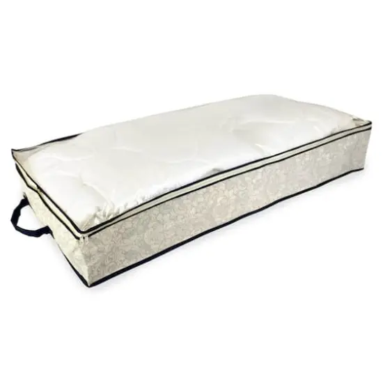 DII&reg; 40" Fabric Soft Storage Bins with Viewing Window, 2ct. Damask {6}