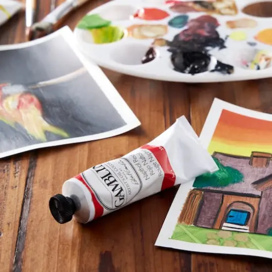 Gamblin Artist Grade Oil Colors, 37mLNapthol Red {3}