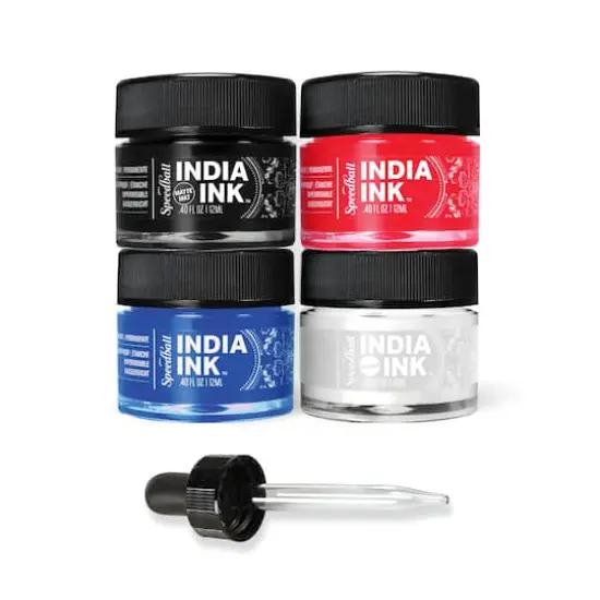 Speedball&reg; India Ink Basic Color Set {3}
