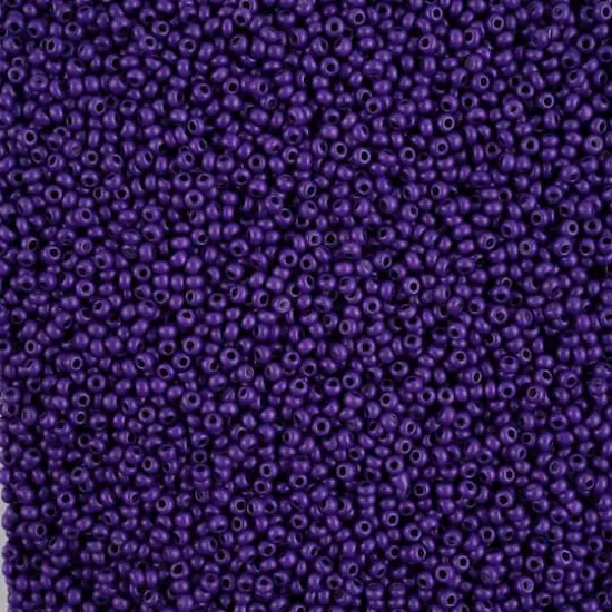 John Bead Terra Intensive 10/0 Czech Glass Seed Beads, 500g Purple Matte {1}