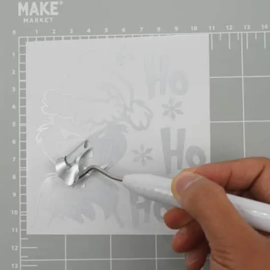 Satin Metallic Permanent Vinyl by Make Market&reg; Silver {4}