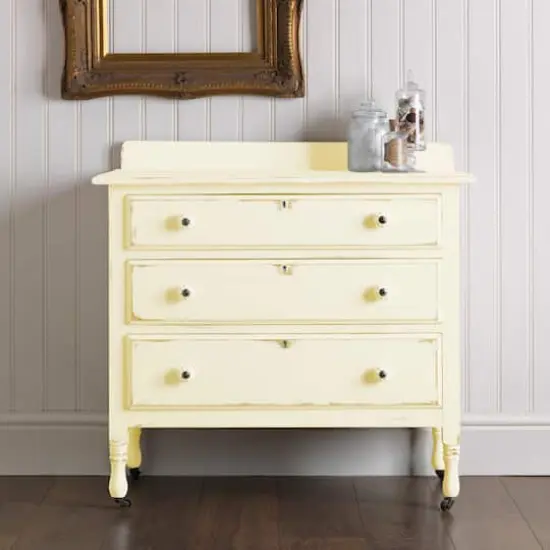 Rust-Oleum® Chalked 12oz. Ultra Matte Spray Paint Chiffon Cream {4}