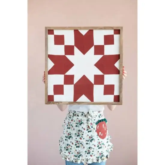 Hello Honey&reg; Cotton Half Apron with Strawberry-Shaped Pocket {5}