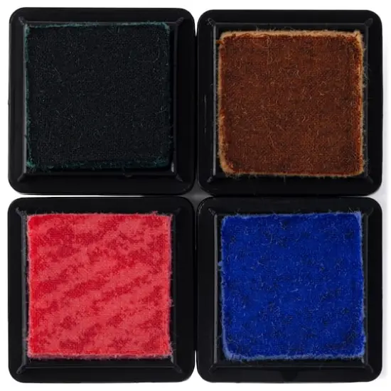 Tim Holtz&reg; Distress Ink Pad Mini Kit no 4 Spun Sugar/Scattered Straw/Evergreen Bough/Shaded Lilac {5}