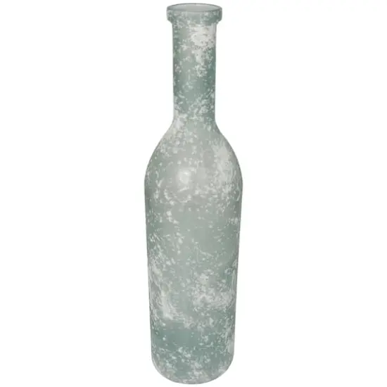 29" Frosted Spanish Bottle Glass Vase {1}