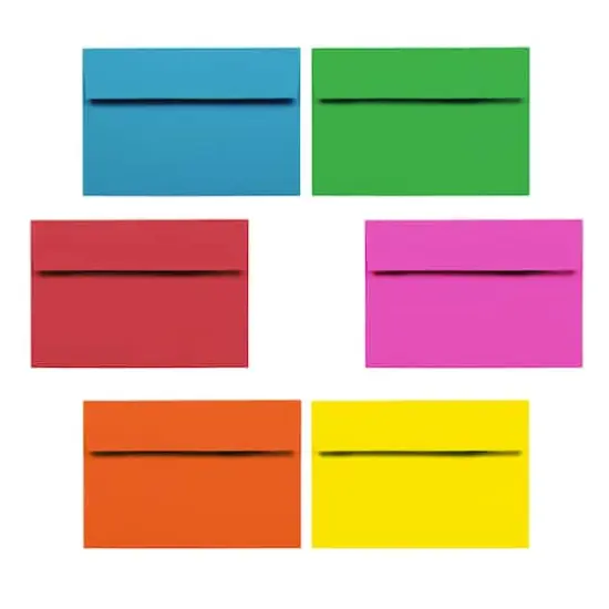 JAM Paper A8 Assorted Color Invitation Envelopes, 150ct. {3}