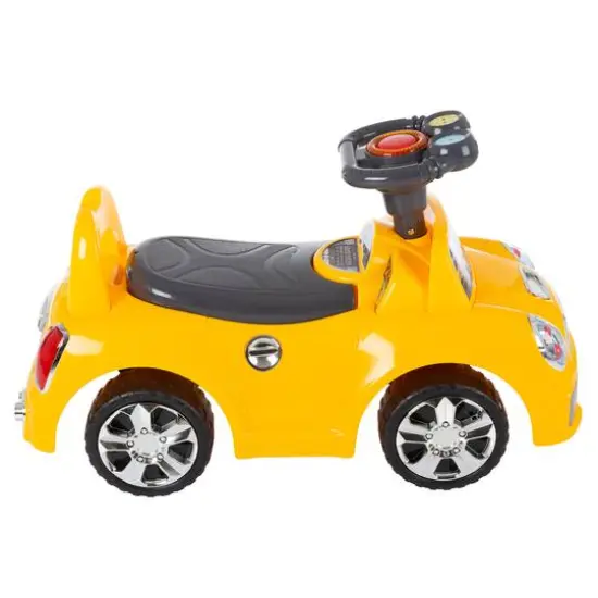 Toy Time Yellow Ride-On Car {6}
