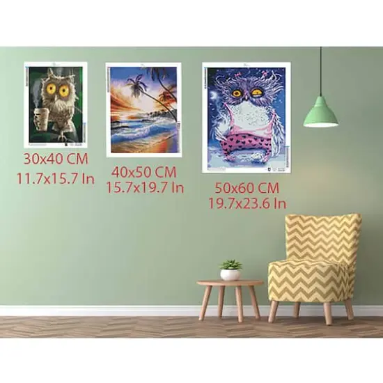 Sparkly Selections Giant Mushroom Diamond Painting Kit, Round Diamonds {7}