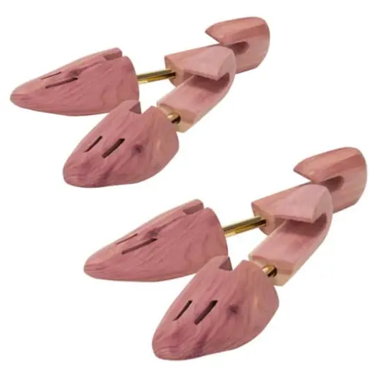 Household Essentials Men&rsquo;s Cedar Shoe Tree Pairs, 2ct. {1}