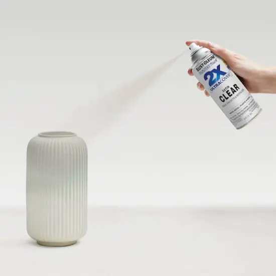 Painter's Touch&reg; 2X Ultra Cover&reg; Satin Spray Paint Clear {7}