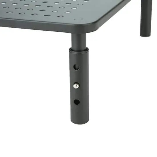 Mind Reader Black Vented Rectangle Monitor Stand {7}