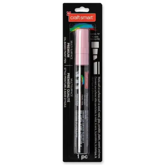 Chisel Tip Multi-Surface Premium Paint Pen by Craft Smart&reg; Pink {7}