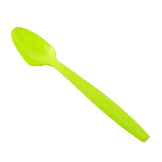 JAM Paper Plastic Spoons, 100ct. Lime Green {4}