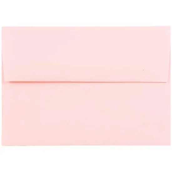 JAM Paper A2 Blank Greeting Cards & Envelopes, 25ct. Baby Pink Pastel {4}