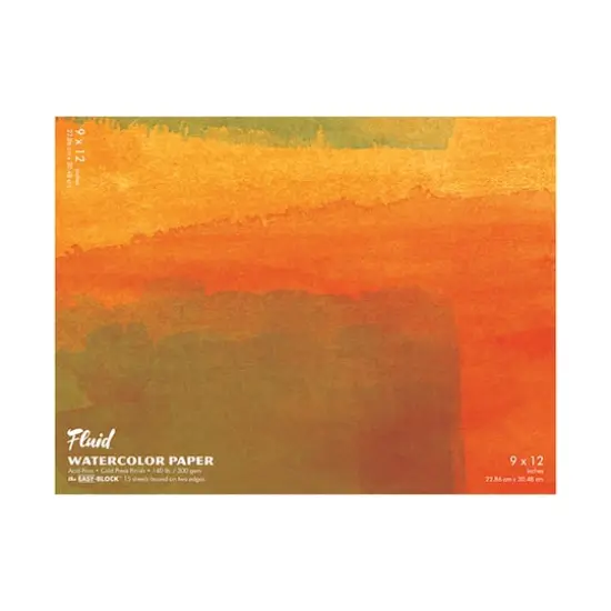 Fluid&trade; Cold Press Watercolor Paper Block {1}