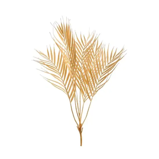 Beige Palm Leaf Bush {1}