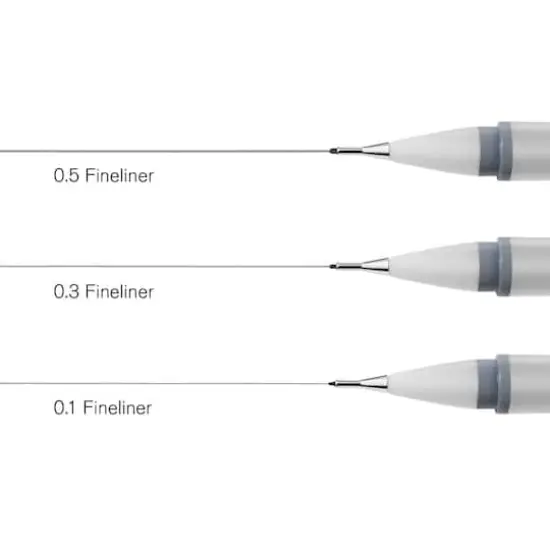 Winsor & Newton&reg; 3 Cool Grey Fineliner Set {3}