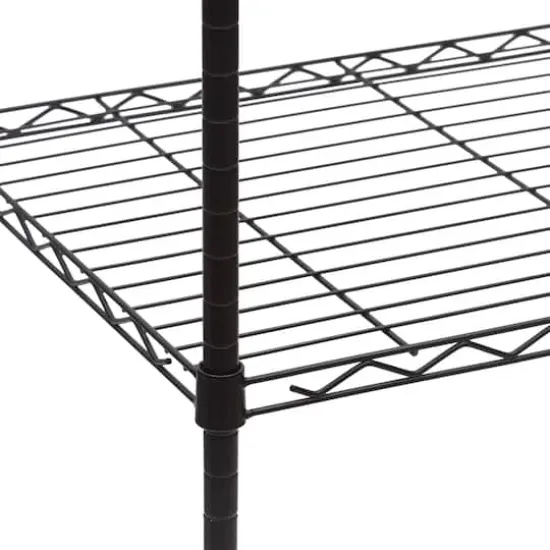 Organize It All Mini Fridge & Microwave Stand {5}