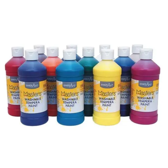 Handy Art&reg; Little Masters&reg; 12 Color Tempera Paint Set {1}