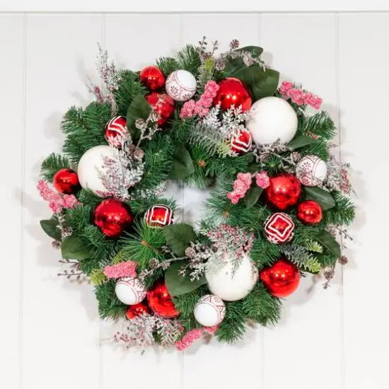Village Lighting 24" Nordic Wreath {6}