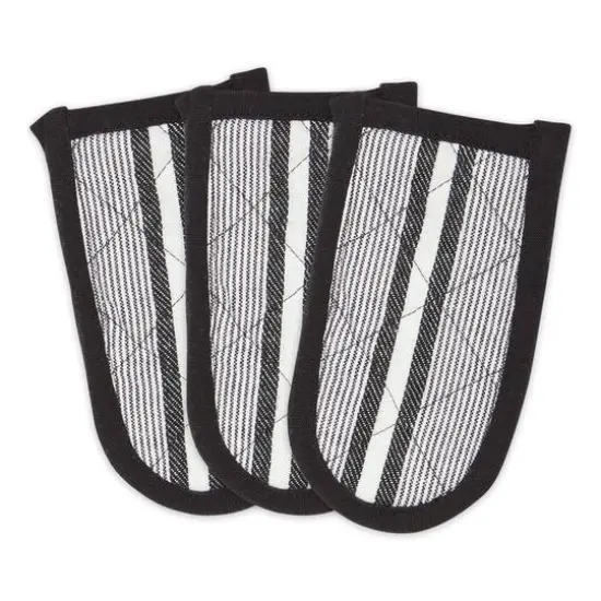DII&reg; Chef Stripe Pan Handles, 3ct. Black {1}