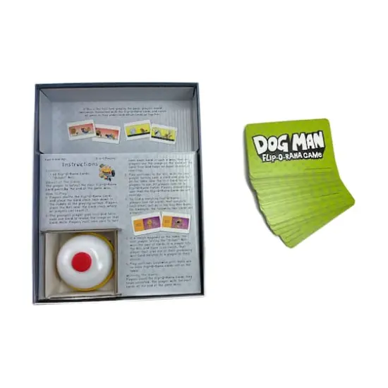 Dog Man Flip-O-Rama Game {4}