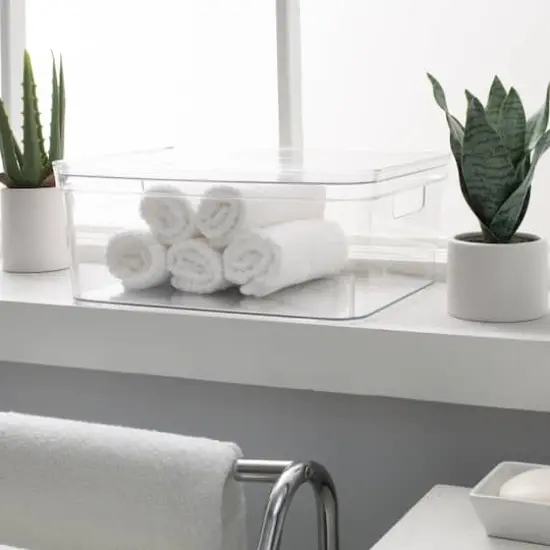 Simplify Lidded Storage Bin {4}