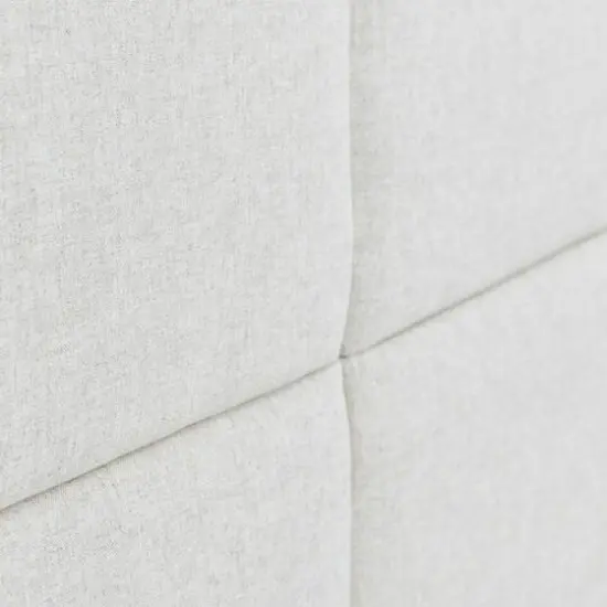 Hello Honey&reg; NoSom Natural Sound Reducing 4-Panel Linen Blend Upholstered Headboard, Queen {6}