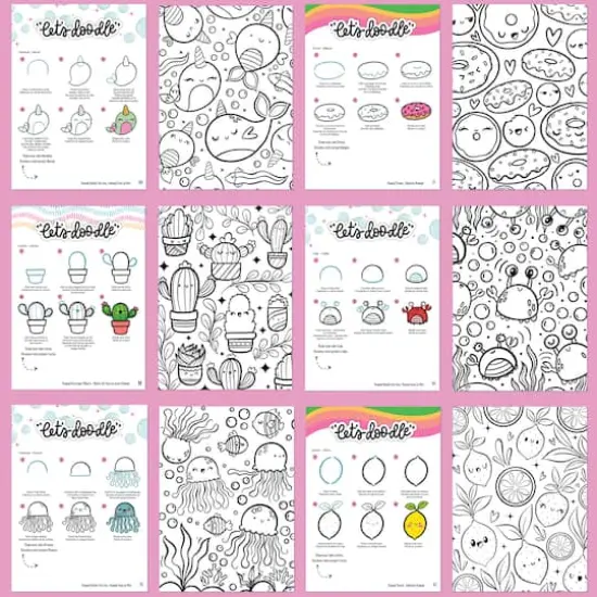 Faber-Castell&reg; Kawaii World Learn to Draw Kit {6}