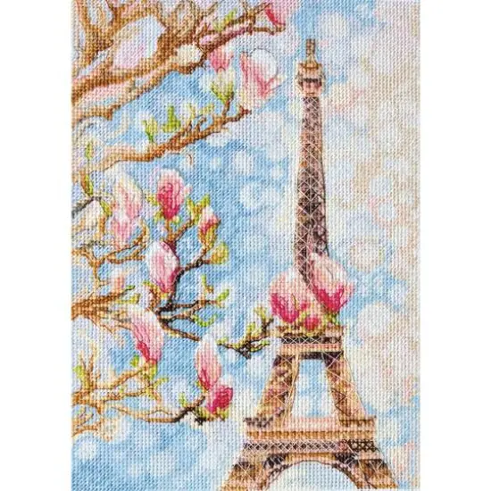 Abris Art Morning in Paris Cross-Stitch Kit {1}