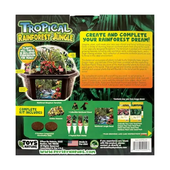 Biosphere Terrarium - Tropical Rainforest Jungle {4}