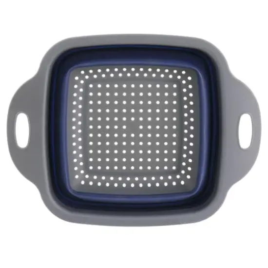 Oster Bluemarine Collapsible Square Plastic Colander {5}