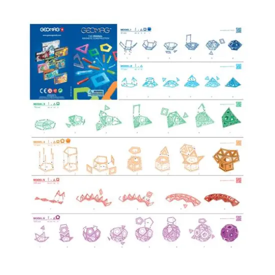 Geomag Panels 192-Piece Magnetic Construction Set {7}