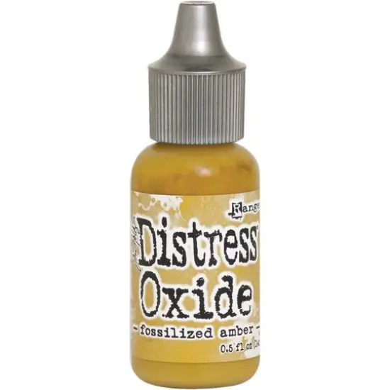 Tim Holtz Distress&reg; Oxide&reg; Reinker Fossilized Amber {1}
