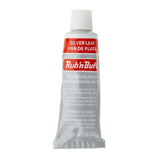Rub 'n Buff&reg; Wax Metallic Finish Silver {1}