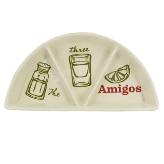 11.75" The Three Amigos Ceramic Tray by Ashland&reg; {1}