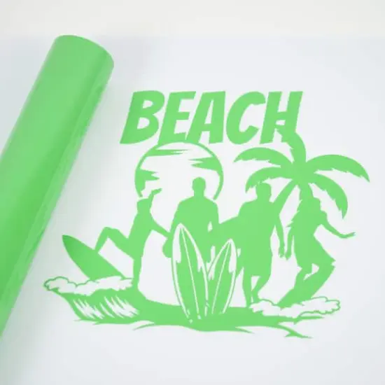 Matte Heat Transfer Vinyl by Make Market&reg; Kiwi {4}