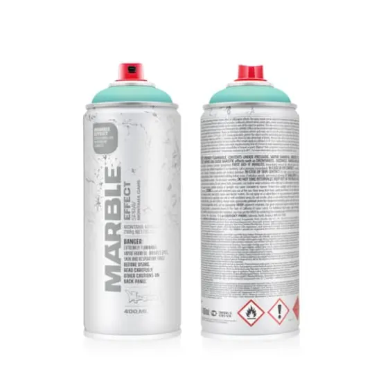 Montana&trade; Cans Marble Effect Spray Paint, 400mL Pastel Green {1}