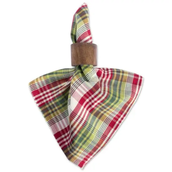 DII&reg; Holly Jolly Plaid Napkin Set, 6ct. {4}