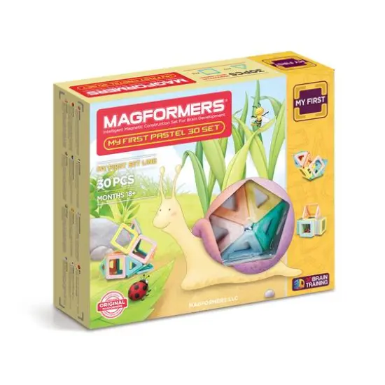 Magformers 30-Piece My First Pastel Set {1}