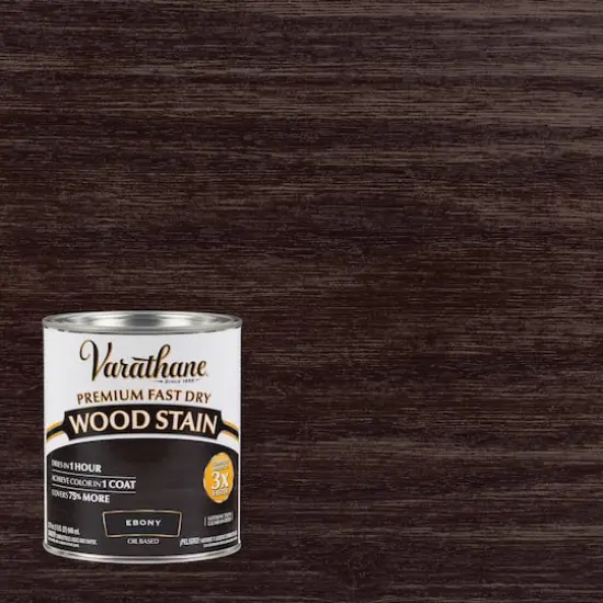Varathane&reg; 32oz. Premium Fast Dry Wood Stain Ebony {3}
