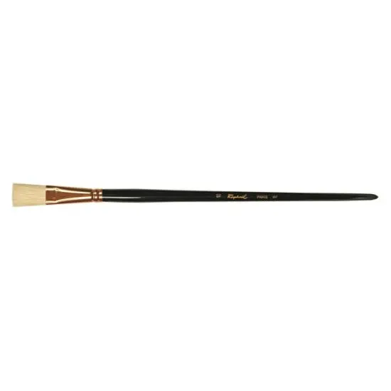Rapha&euml;l Paris Classic Long Handle Flat Brush {1}