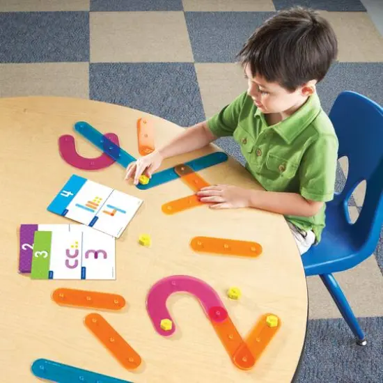 Learning Resources Number Construction Activity Set {6}