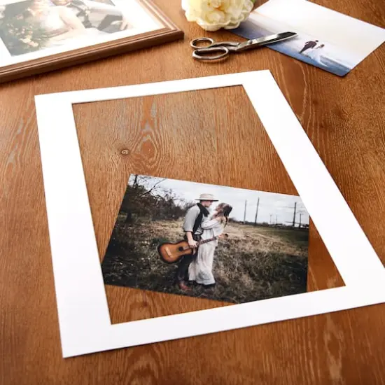 16" x 20" White Mat by Studio D&eacute;cor&reg;, 12" x 18" Opening Size {3}