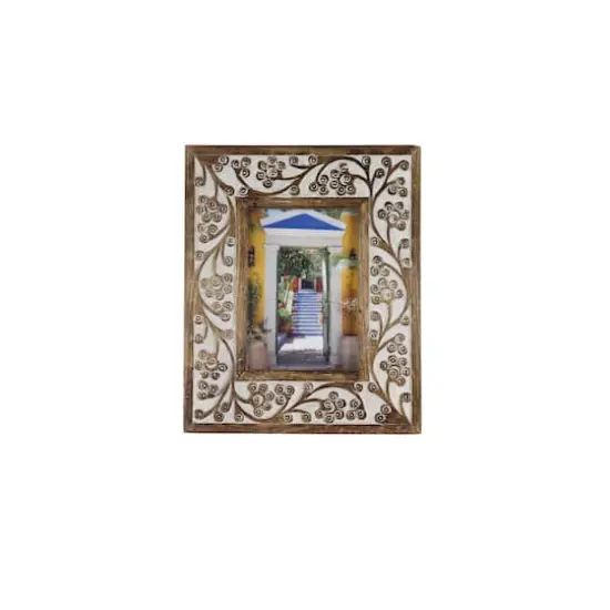 2 Pack Brown Mango Wood Natural 9" x 11" Frame {3}