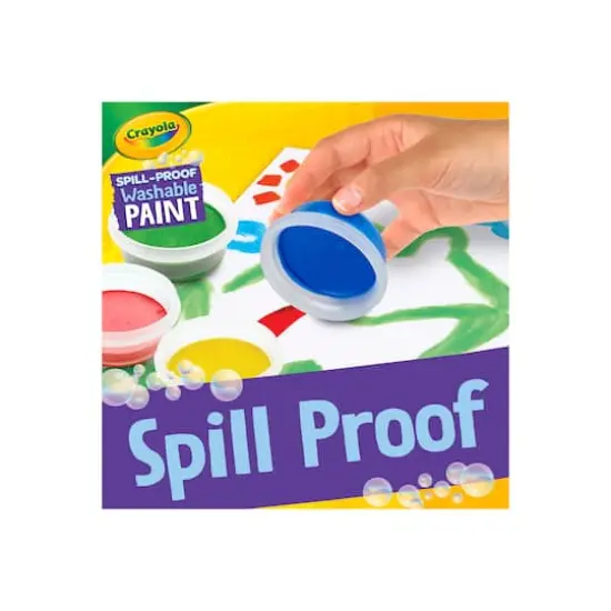 Crayola&reg; Spill-Proof Washable Paint Set {8}