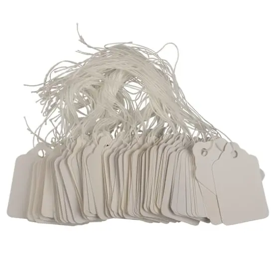 JAM Paper White Mini Gift Tags with String, 75ct. {3}