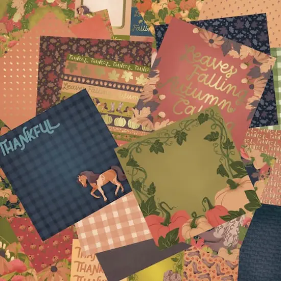 Craft Smith 12" x 12" Western Harvest Paper Pad {4}