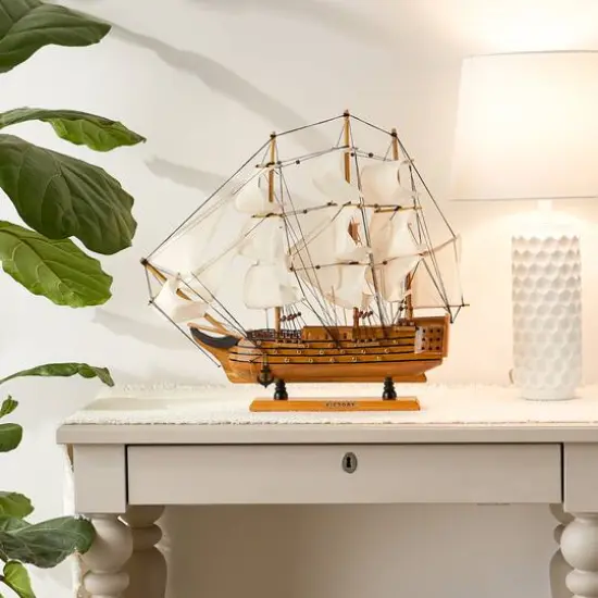 HMS Victory Ship Model 19" x 4" x 17.75" {5}